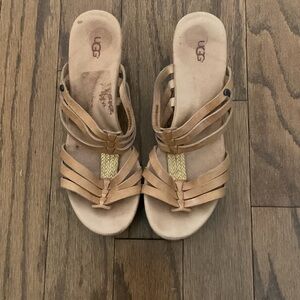 UGG Women's Strappy Tan Sandals
